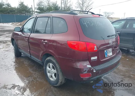 2008 Hyundai Santa Fe Gls z USA, uszkodzony, nr VIN 5NMSG73D48H140141